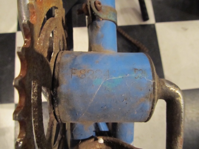 1960 Sears Roebuck Crusader Tank Bicycle